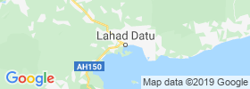 Lahad Datu map